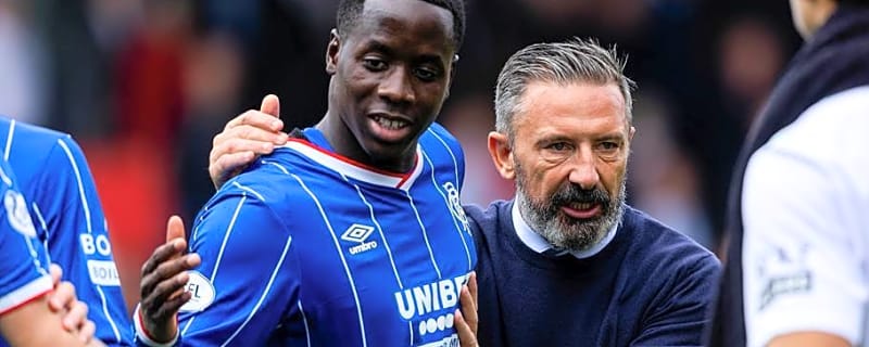 Djeidi Gassama starts as Derek McInnes makes one Rangers change for Hearts