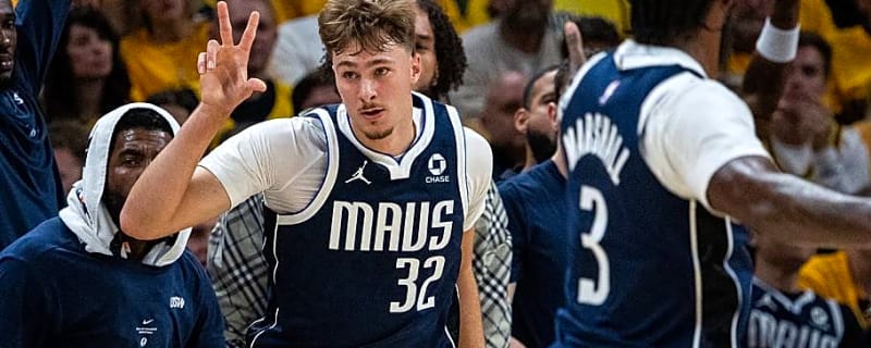 Cooper Flagg exits chippy game against Pacers
