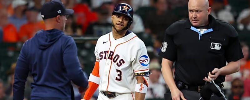 Astros Slugger Jeremy Pena Looking to Turn Around Major Late Season Slump