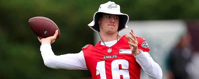 Winners And Losers From Day 7 of Eagles Training Camp:  Tanner McKee Heating Up QB2 Battle