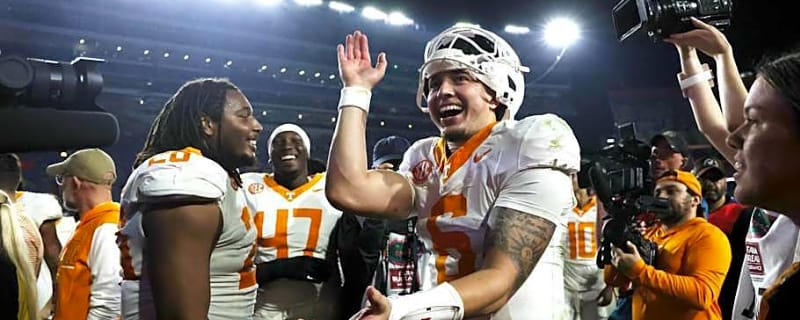 Tennessee Football QB Joey Aguilar Details the Win in The Swamp