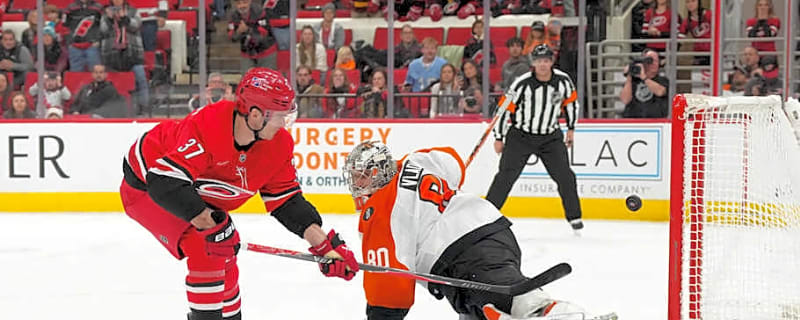 Flyers’ Shootout Success Slips vs. Hurricanes