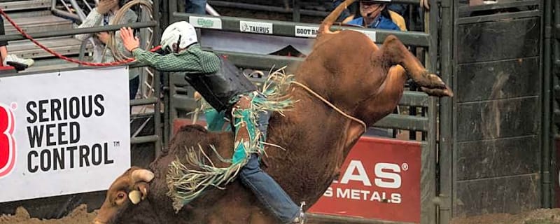 18-year-old Bull Rider Rookie Mason Reine Makes National Western Stock Show Debut