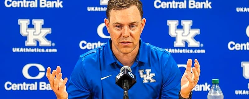 Will Stein shares how he feels about Kentucky's RB room heading into the season