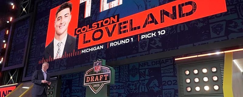 Colston Loveland Names the Team He Thought Would Draft Him Instead of Bears