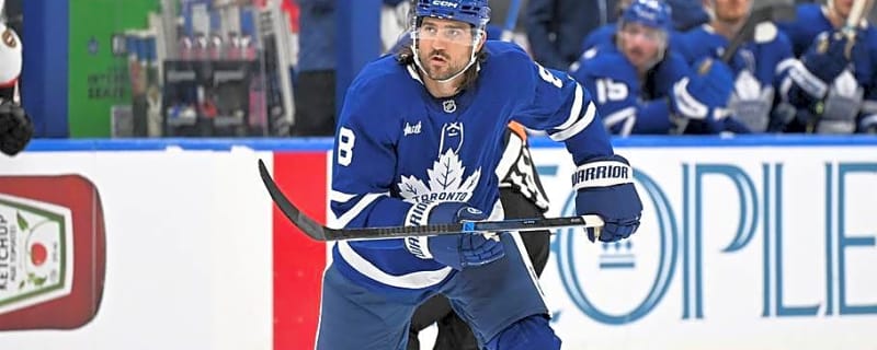 Maple Leafs just lost one of their most important defensemen
