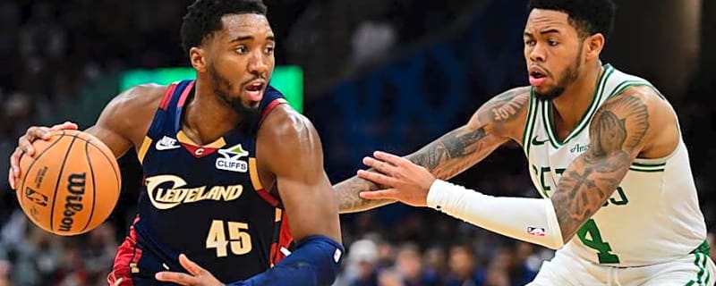 A rare postgame scene from Donovan Mitchell after loss to Celtics