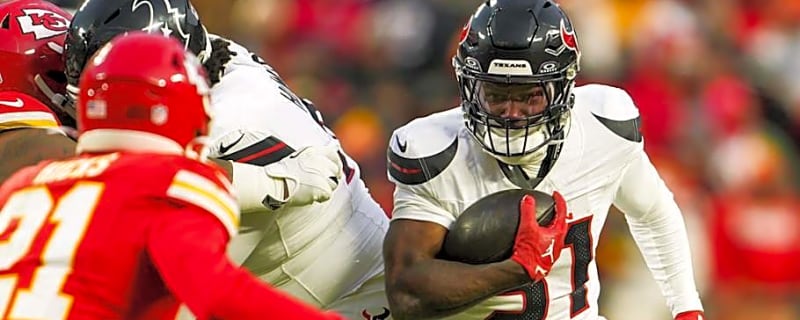 Chiefs Sign Recently-Released Texans RB
