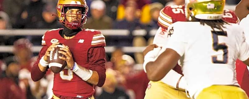 Bill O&#39;Brien Names Starting QB for Boston College Football&#39;s SMU Matchup