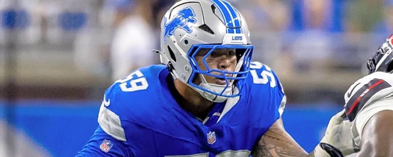 Burning Question: Can Detroit Lions OL Giovanni Manu Succeed at Guard?