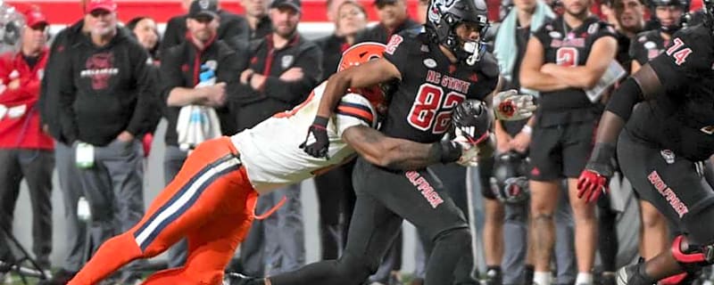 Second Year Wolfpack Receiver Embraces Growth After Freshman Year