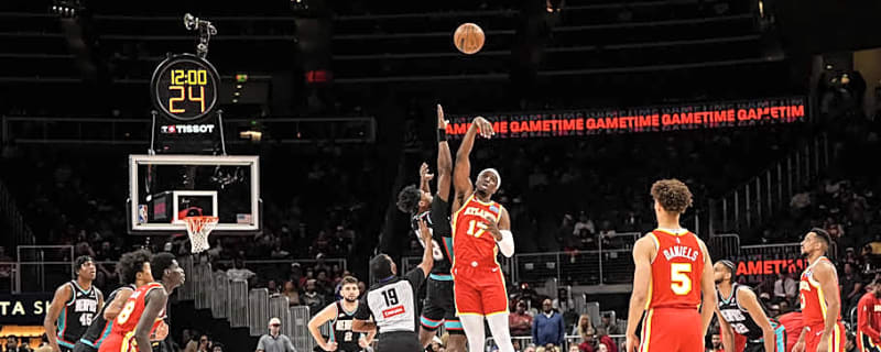Starting Lineups Announced For Tonight's Hawks-Nets Matchup