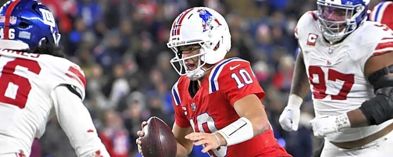 Patriots&#39; Drake Maye Awarded Weekly League Honor
