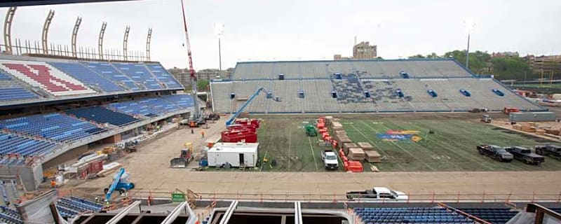 Kansas Unveils Field Design for New Football Stadium