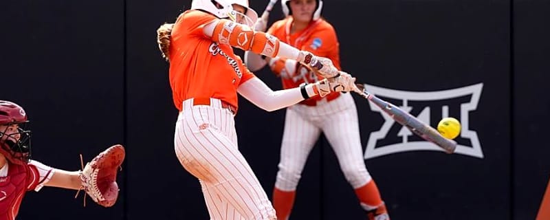 Oklahoma State Softball Super Regional vs. Nebraska Under Weather Delay