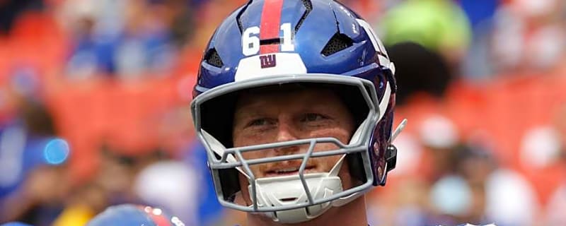 Giants Center John Michael Schmitz Has Made the Most Strides in This Area