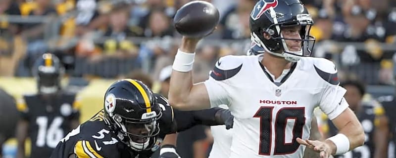 Texans, Steelers Inactives Revealed for MNF Wild Card