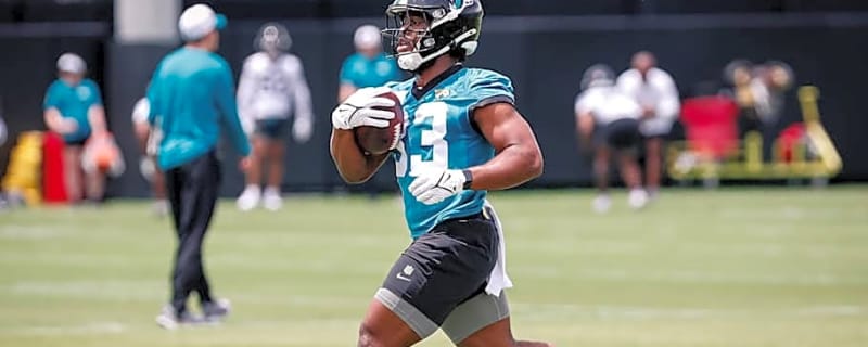 Jaguars Rookie RB Bhayshul Tuten Named a Running Back Sleeper