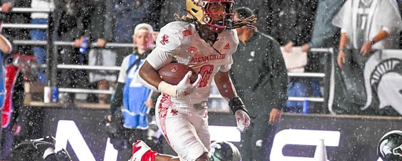 Former Boston College Football RB Treshaun Ward Impresses in CFL Debut