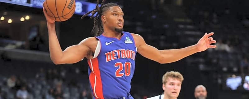 Detroit Pistons Rookie Praised for His Shooting Prowess