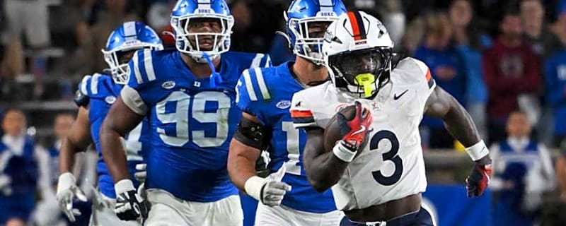 Virginia RB J'Mari Taylor Declares For The NFL Draft