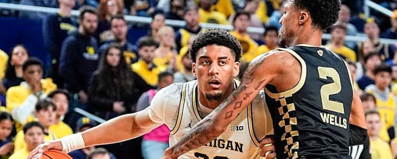 Dusty May reveals why Yaxel Lendeborg didn&#39;t start for Michigan Monday night