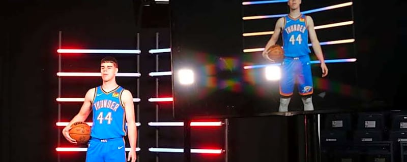 OKC Thunder Rookie Nikola Topić Records Double-Double in First NBA Start