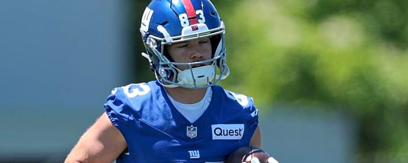 Giants Fill Slayton's Roster Spot with Receiver; What Does It Mean for Malik Nabers?