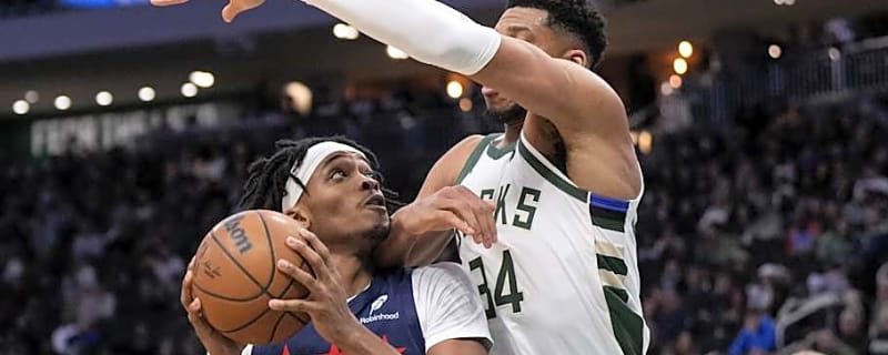 Giannis, with a messy last minute, can't save the Bucks against Wizards