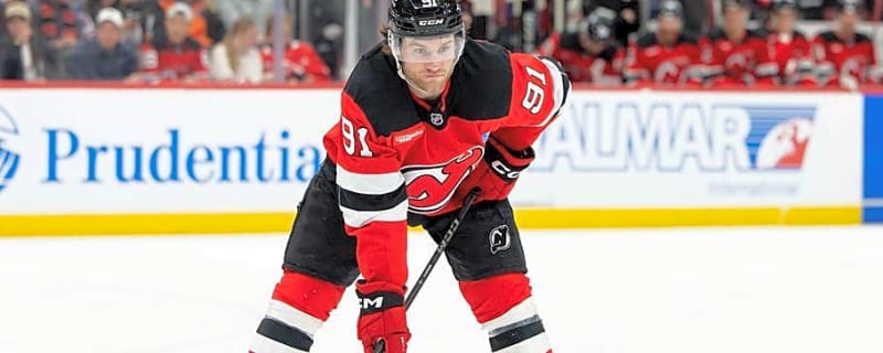 Where does Dawson Mercer fit in the New Jersey Devils lineup?