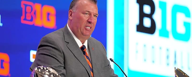 Illinois Coach Bret Bielema Addresses His &#39;Beef&#39; With the SEC at Media Days