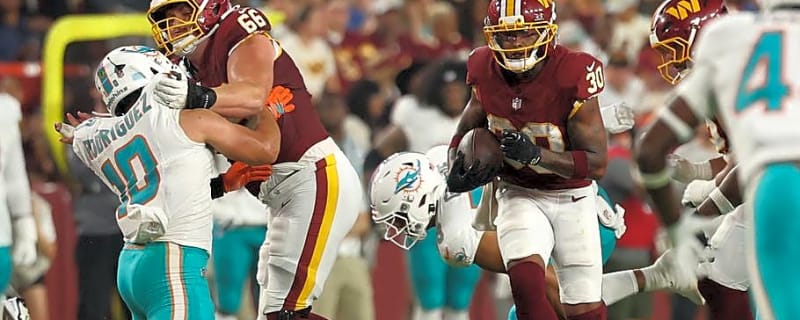 Commanders Running Back Battle Just Took an Interesting Turn