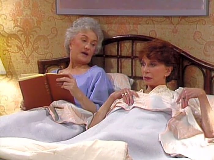 Dorothy Zbornak and Gloria