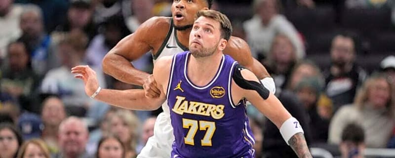 Luka Doncic beats Giannis Antetokounmpo in heated MVP battle to help LA Lakers beat Milwaukee Bucks