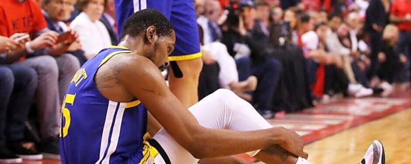 Kevin Durant breaks his silence about Raptors fans cheering when he tore his Achilles in 2019