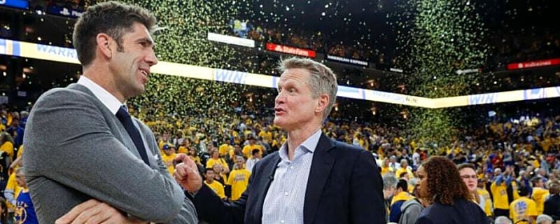 Bob Myers’ comments before he resigned as Warriors GM show Steve Kerr is holding the franchise back