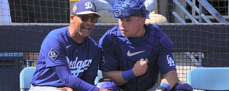 Dave Roberts And Dodgers Veterans Advise Dalton Rushing ‘To Be Mindful’