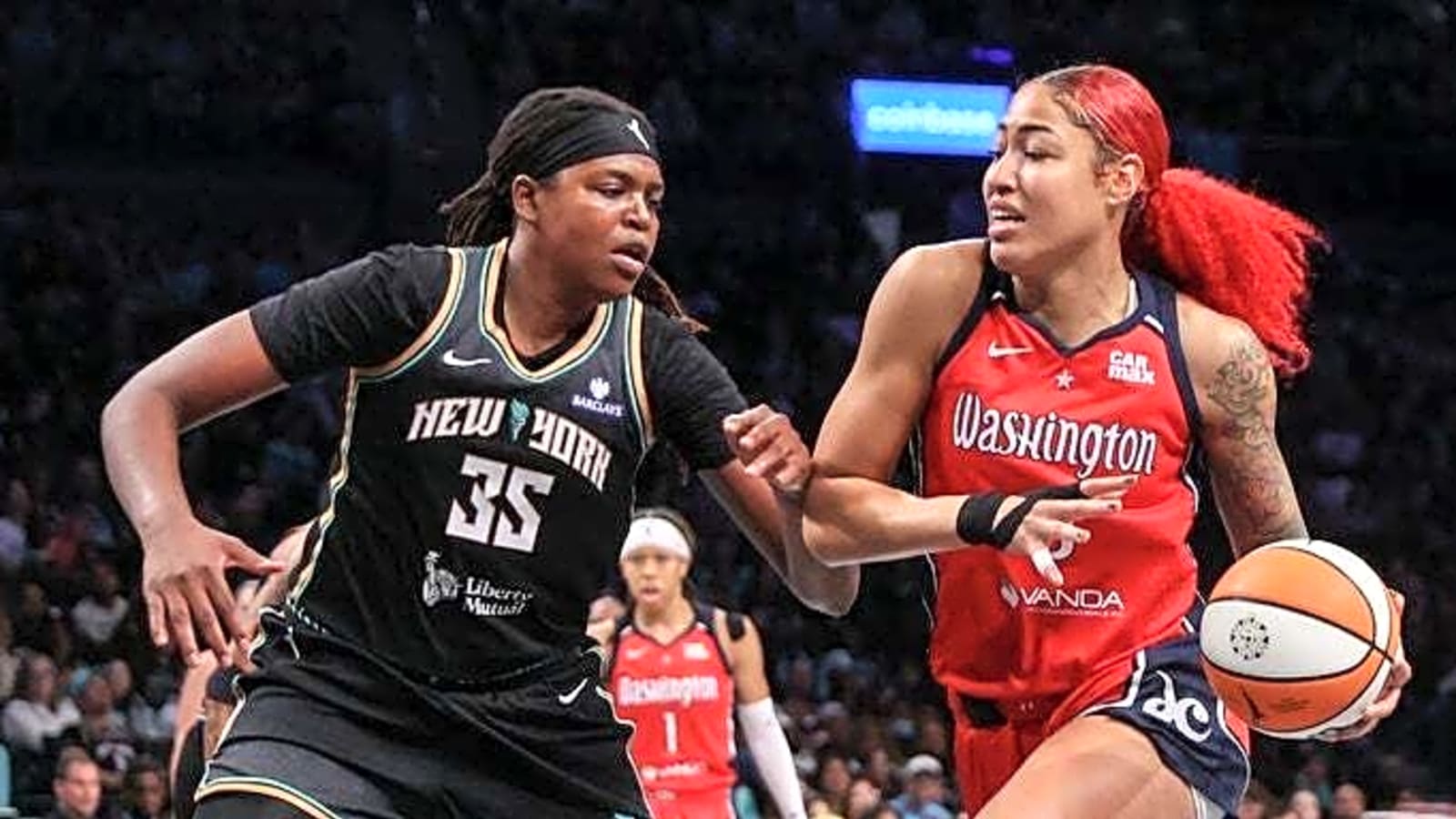 Full-strength Liberty muscle past Mystics as playoffs near