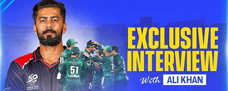 'We’ll have the upper hand' - USA's Ali Khan confident of beating Pakistan at T20 World Cup 2026 