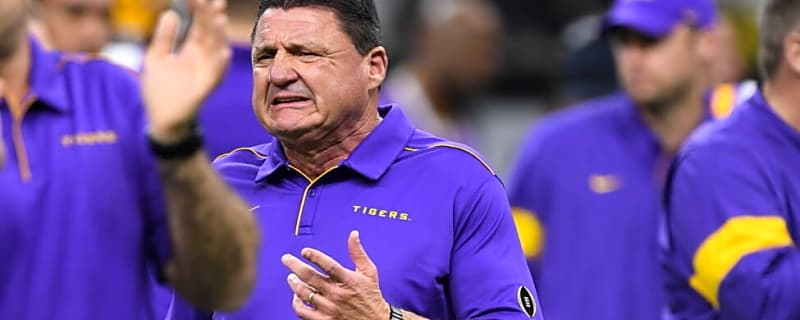 Ed Orgeron Returns to LSU In New Avatar After Life-Threatening Infection Kept Him Hospitalized for 18 Days