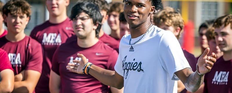 Texas A&M QB Marcel Reed calls out the doubters at Aggies opening presser as fall camp begins