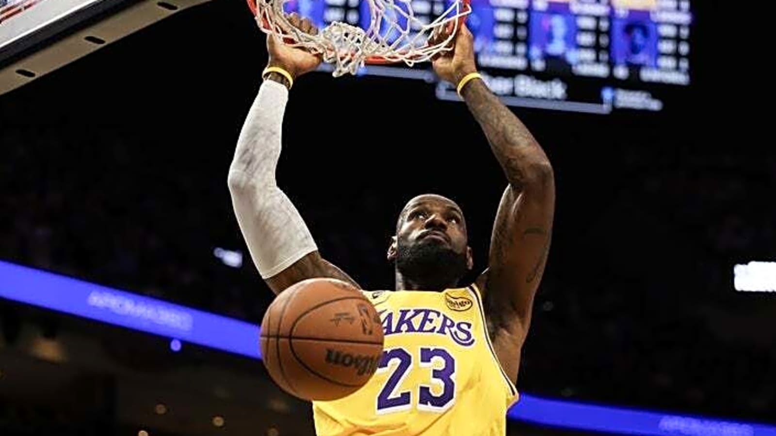 LeBron James ties Robert Parish's record for NBA games played