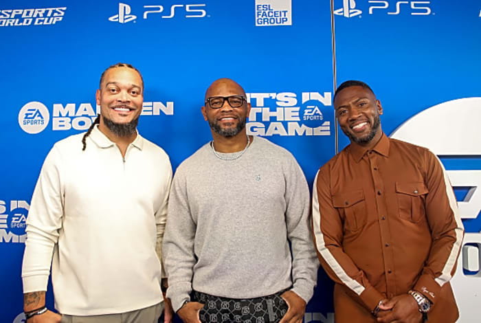 Ryan Clark, Channing Crowder, and Fred Taylor