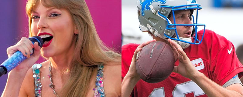 Taylor Swift&#39;s initial understanding of football was limited, but she knew Lions quarterback Jared Goff was involved