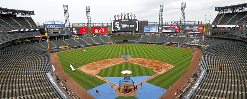 Fan at White Sox game hospitalized after falling over railing