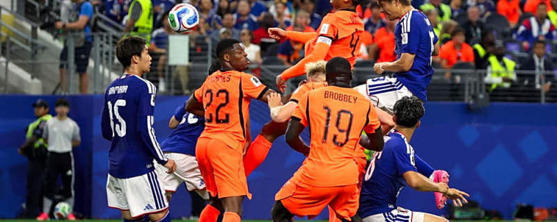 The Netherlands and Japan combine for 4 goals in 2-2 thriller