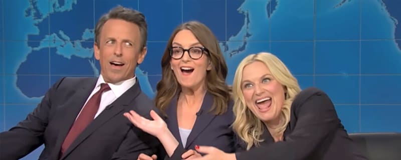 ‘SNL’: Amy Poehler, Tina Fey & Seth Meyers Return to ‘Weekend Update’ Desk for Joke-Off