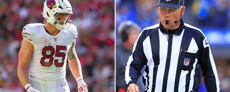 NFL Faces Backlash Over Ref’s Apparent Outburst at Cardinals’ Trey McBride