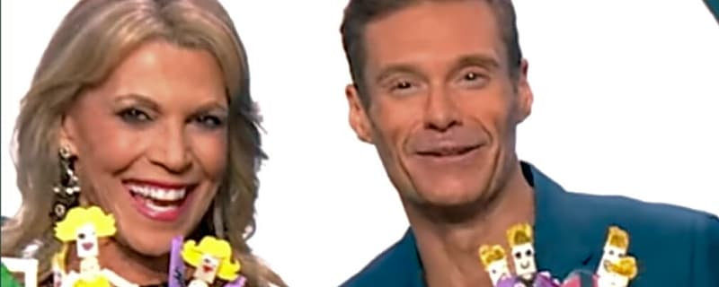 ‘Wheel of Fortune’: Ryan Seacrest & Vanna White Get Transformed Into Paper Dolls