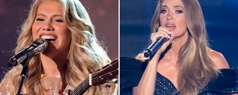 ‘American Idol’s Hannah Harper Duets With Carrie Underwood During Career Milestone
